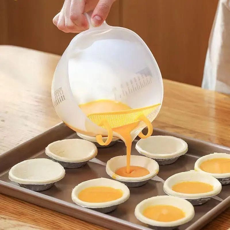 Measuring Cup With Scale, Multifunctional Egg Liquid Filter Cup, Egg Filter Measuring Cup, Household Restaurant Egg Beating Mixing Cup, Washer Strainer Bowl, Stirring Bowl With Scale Measuring Cup With Scale, Multifunctional Egg Liquid Filter Cup, Egg Filter Measuring Cup, Household Restaurant Egg Beating Mixing Cup, Washer Strainer Bowl, Stirring Bowl With Scale